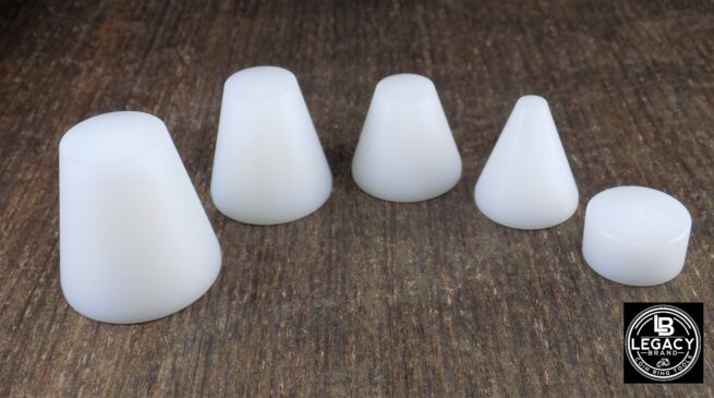 delrin folding cone set for coin rings